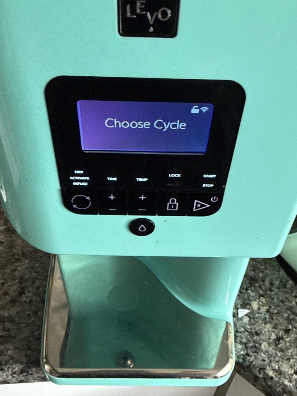 Infuser Machine - Mint Green Levo